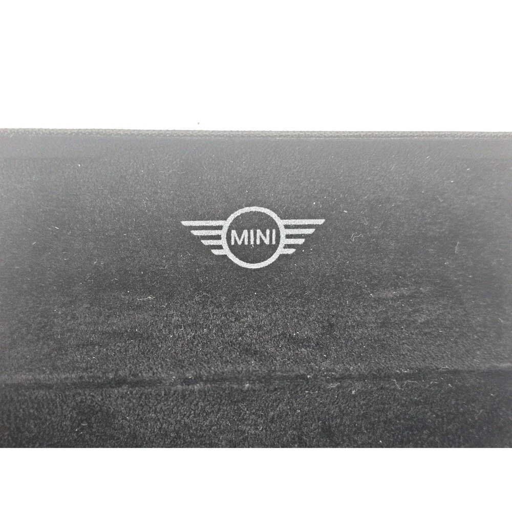 MINI Black Hard Eyeglass Case for Glasses Fabric 7 in Protective Storage